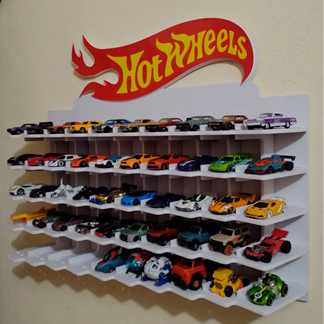 Exhibidor Hot Wheels 50 carros