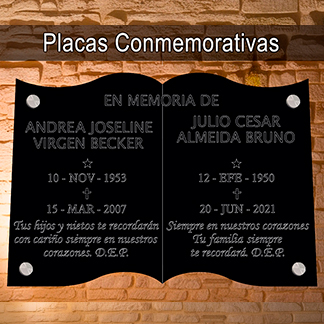 Placa funeraria