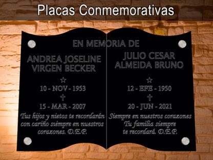 Placa funeraria